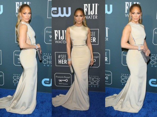 10 fotos que resumen lo fabulosa que lució JLo en los CCA 2020