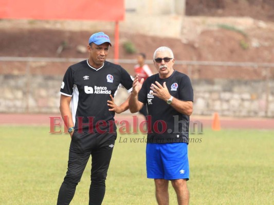 Pensando en Motagua, así entrenó Olimpia este martes en la Villa Olímpica de la capital