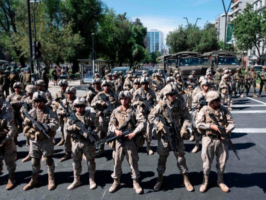 Las fotos más impactantes de las violentas protestas en Chile