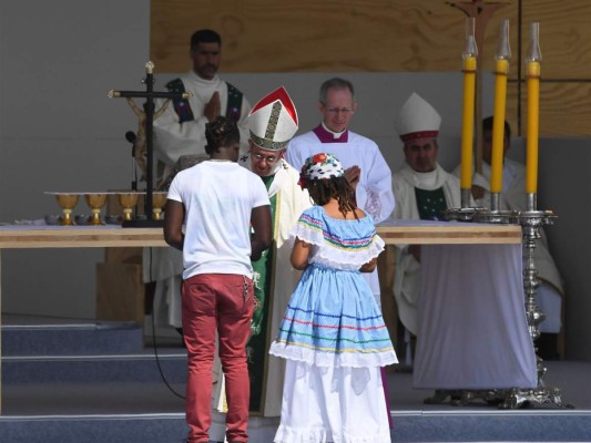 Así fue la multitudinaria misa que ofreció el Papa Francisco en el parque O'Higgins de Chile