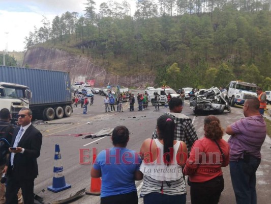 Las fotos del trágico accidente en Zambrano; tres personas murieron