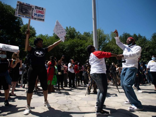 Las protestas en honor a Ahmaud Arbery, afroamericano asesinado en EEUU  