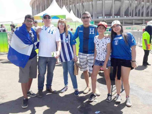 Honduras vs Argentina: así es el ambiente a las afueras del Mané Garrincha