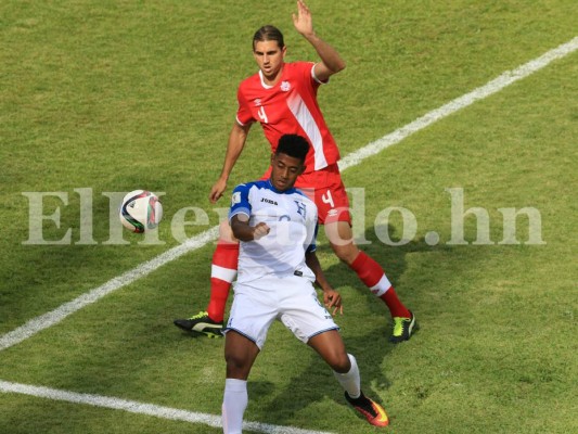 La mejores fotos de Honduras contra Canadá por el pase a la hexagonal