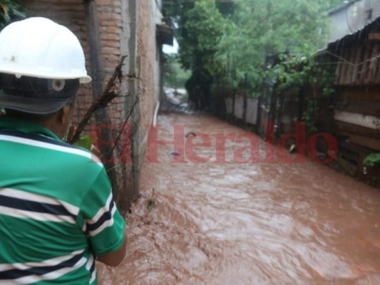 Imágenes de las inundaciones en la capital de Honduras