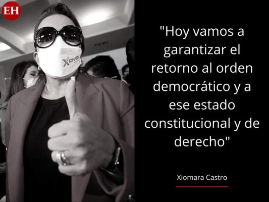 En frases: el discurso de Xiomara Castro al conformar alianza con Nasralla