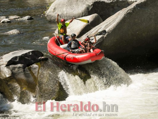 FOTOS: El rafting, una aventura sensacional para disfrutar en el río Cangrejal  