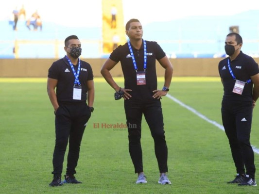 El ambiente en el estadio Olímpico previo al Honduras-Jamaica