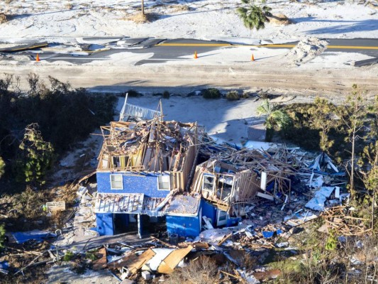 Los daños 'apocalípticos' que dejó Michael en Panhandle, Florida