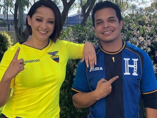 Catrachos llegaron a apoyar a la Selección de Honduras en amistoso ante Ecuador