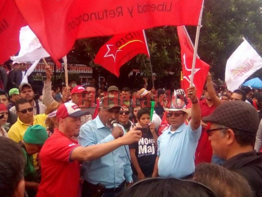 FOTOS: Así fue la marcha de la Alianza de Oposición en la capital hondureña