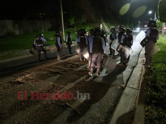 Las imágenes que dejaron las protestas del viernes en Honduras