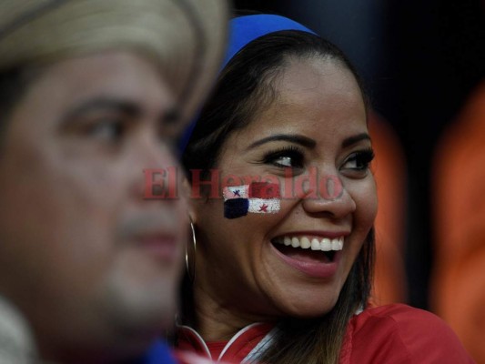 Bellas panameñas llegaron al Saransk Arena para el duelo entre Panamá y Túnez