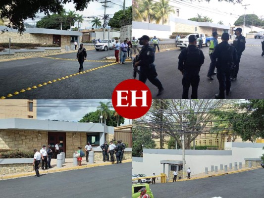 Calles cerradas y tensión dejó falsa alarma de bomba en la Embajada de EEUU