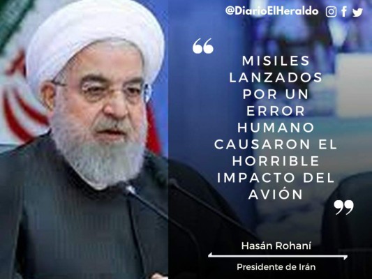 'Serán juzgados' y 'hubiera preferido morir': frases de autoridades iraníes tras derribo de avión ucraniano