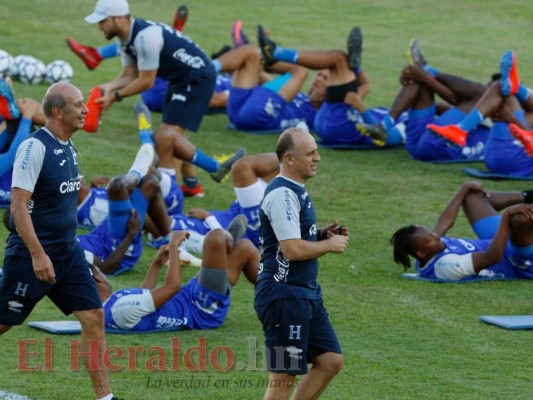 Así fue el primer entrenamiento de Fabián Coito con la Selección de Honduras