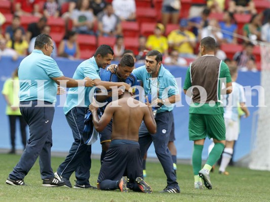 Así celebró Honduras la clasificación a cuartos de final de los Juegos Olímpicos