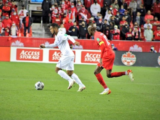 Lo que no se vio en el empate de Honduras frente a Canadá en Toronto (Fotos)