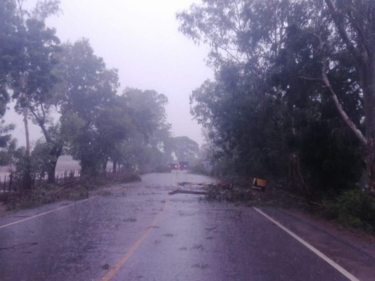 Vendaval provoca severos daños en Choluteca (Fotos)