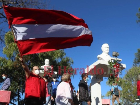 Con Luis Zelaya a la cabeza, así celebró su 130 aniversario el Partido Liberal