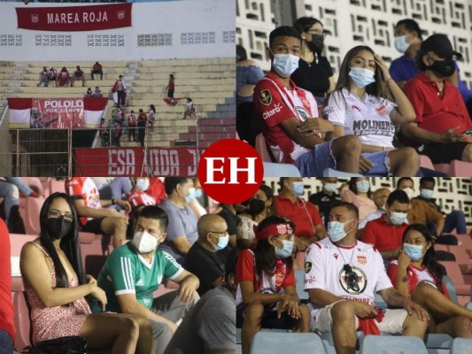 Así fue el regreso del público a los estadios de fútbol en Honduras (Fotos)