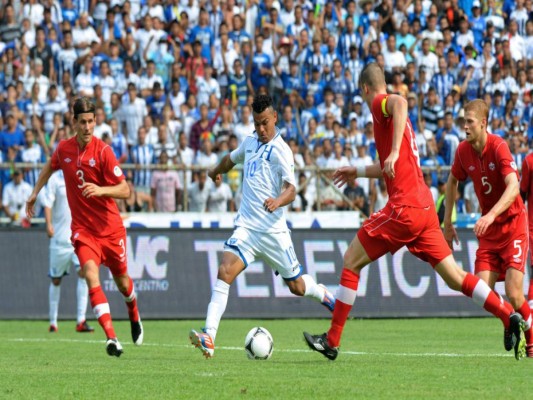 Esta semana en la historia Honduras venció 8-1 a la selección de Canadá rumbo a Brasil 2014.