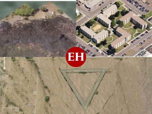 FOTOS: cosas raras y sin explicación que puedes ver en Google Earth