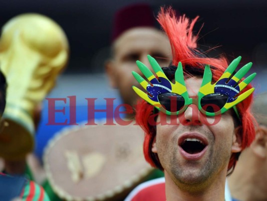 Los looks más extraños de los aficionados de Portugal y Marruecos en el estadio Luzhniki