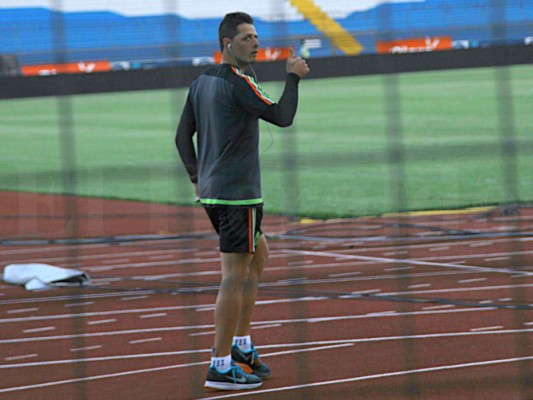 Selección de México entrenó en el estadio Olímpico previo al duelo con la H