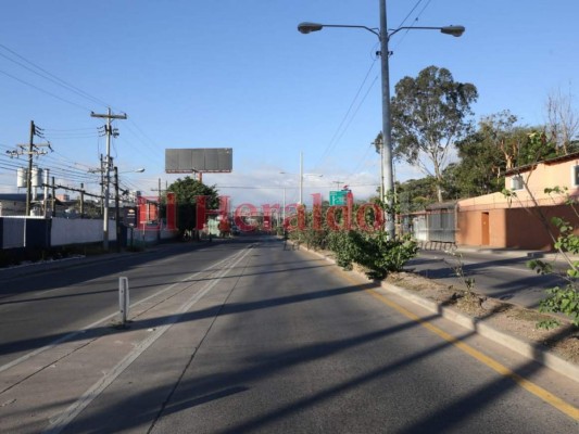 Así luce la capital de Honduras en primer día de toque de queda ante coronavirus