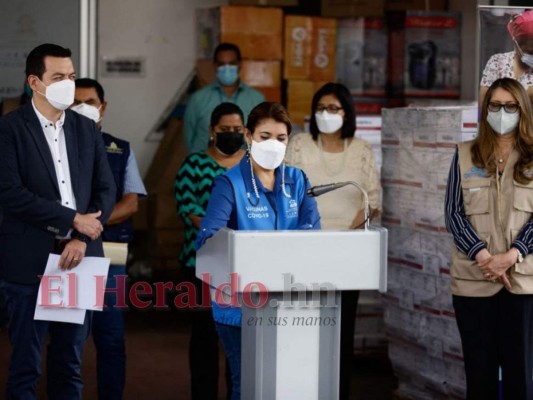 Honduras: Así fue la recepción de las 42,120 dosis de vacunas Pfizer (FOTOS)