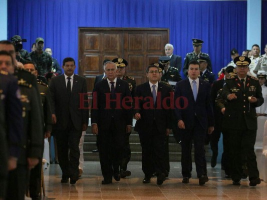 Así fue el traspaso de mando de las Fuerzas Armadas de Honduras