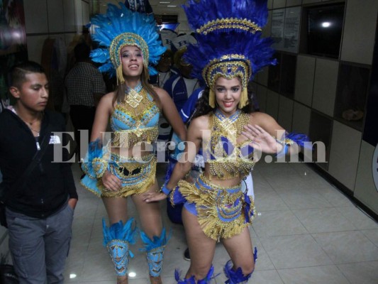 Fotos: Espectacular despedida recibió la Selección Nacional en el aeropuerto Toncontín