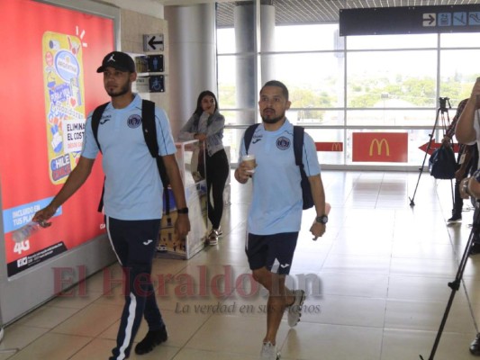 Jugadores de Motagua viajan motivados a El Salvador para enfrentar al Alianza