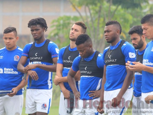 FOTOS: Así fue el entreno de Olimpia este martes, pensando en los Lobos de la UPNFM