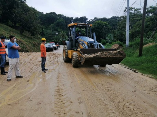 Fuertes lluvias dejan aludes, inundaciones y caídas de árboles en distintos sectores del país