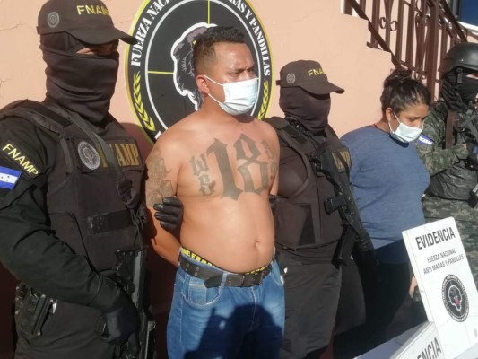 Así fue la captura de 'El Terror' y 'La Gorda', peligrosos miembros de la pandilla 18