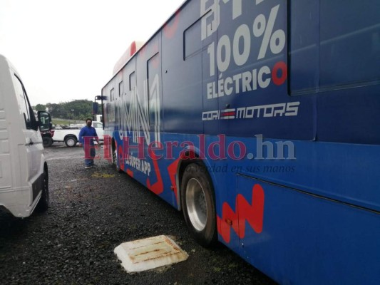 K9, el moderno bus eléctrico que ofrecerá servicio gratis en Tegucigalpa