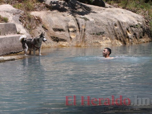 Así es el espectacular y único río azul de Nueva Armenia (FOTOS)