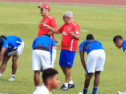 Así transcurrió el entrenamiento de Olimpia la mañana de este martes