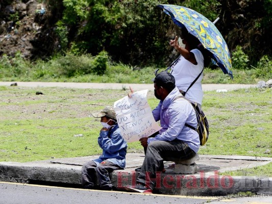 FOTOS: Los rostros inocentes de la mendicidad provocada por el Covid-19