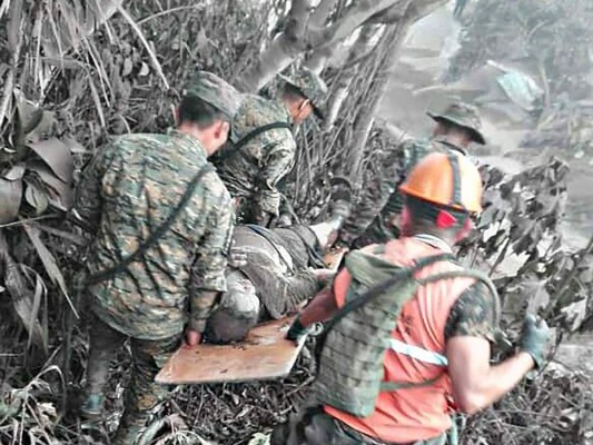 Las desgarradoras imágenes que dejó la erupción del volcán de Fuego en Guatemala