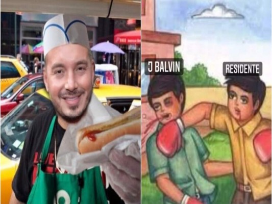 Avalancha de memes contra J Balvin tras mensaje de Residente por los Grammy