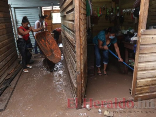 FOTOS: Las huellas de Eta en la capital que reviven la pesadilla del huracán Mitch