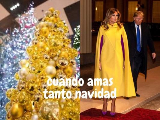 Los divertidos memes por el vestido amarillo de Melania Trump