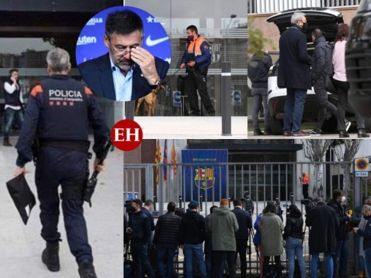 Escándalo Barçagate: así fue el registro policial en la sede del Barcelona (FOTOS)