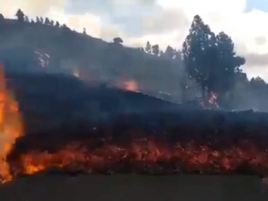 Destrucción y zozobra: las imágenes que dejó la erupción del volcán Cumbre Vieja