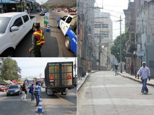 Tegucigalpa queda vacía en el inicio de Semana Santa 2019