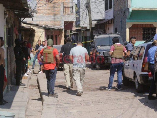 Las imágenes que dejó el enfrentamiento entre policías y pandilleros en la capital  