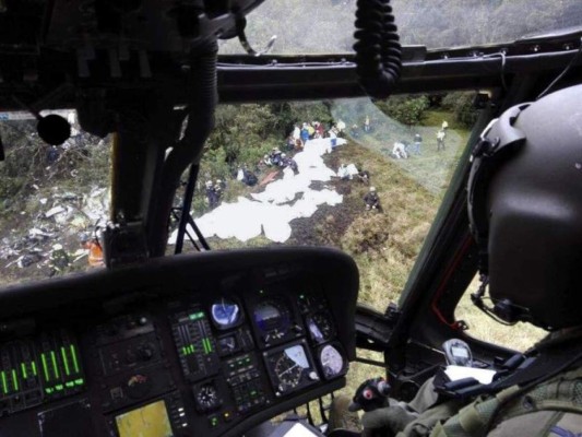 FOTOS: Las escenas no antes vistas de la tragedia Chapecoense